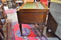 19th century mahogany leather top desk Thumbnail 4