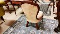 Victorian mahogany chair Thumbnail 3