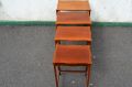 Nest of four mahogany tables Thumbnail 4