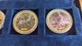 Set of six gold plated coins Thumbnail 3