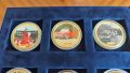 Set of six gold plated coins Thumbnail 4