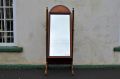 Mahogany cheval mirror Thumbnail 1