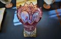 Cut glass vase Thumbnail 2