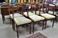 Set of 19th century mahogany chairs Thumbnail 2
