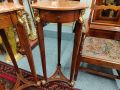 Pair of french marble top pedestals Thumbnail 3
