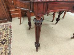 Victorian walnut side table Thumbnail 3