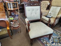 Late victorian armchair Thumbnail 2