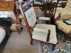 Late victorian armchair Thumbnail 3