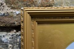 Gilt framed painted porcelain plaque Thumbnail 3