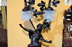 Bronze style figure lamp Thumbnail 3