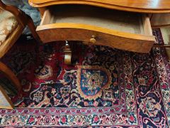 Victorian mahogany side table Thumbnail 4