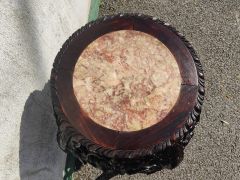 Chinese cherrywood plant stand Thumbnail 3