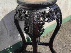 Chinese cherrywood plant stand Thumbnail 4