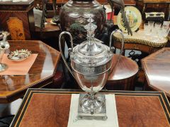 Victorian silver plated samovar Thumbnail 3
