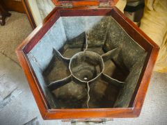 19th century mahogany cellerate Thumbnail 4
