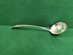 Irish silver soup ladle Thumbnail 3