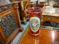 bohemian glass vase Thumbnail 2