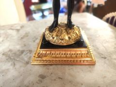 Gilt & bronze figure Thumbnail 3