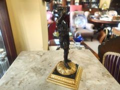 Gilt & bronze figure Thumbnail 4