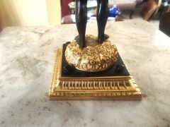 Gilt & bronze figure Thumbnail 3