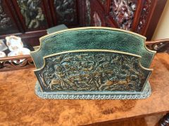French bronze letter rack Thumbnail 3