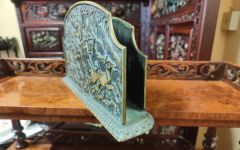 French bronze letter rack Thumbnail 4