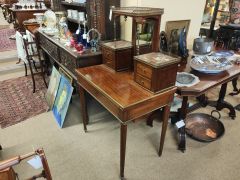 19th century mahogany desk Thumbnail 6