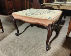 Victorian mahogany stool Thumbnail 2