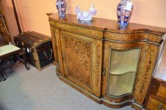 Victorian burr walnut credenza  Thumbnail 3