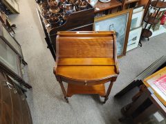Yew wood desk Thumbnail 2