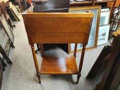 Yew wood desk Thumbnail 3