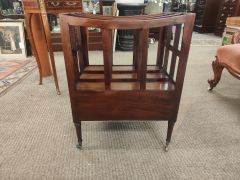 Georgian mahogany canterbury Thumbnail 4