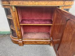 Victorian burr-walnut credenza Thumbnail 3