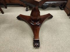 Victorian rosewood circular table Thumbnail 4