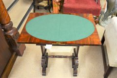19th century mahogany work table Thumbnail 4
