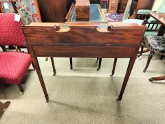 Edwardian mahogany desk Thumbnail 4