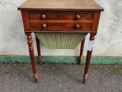 Regency Rosewood sewing work table Thumbnail 2