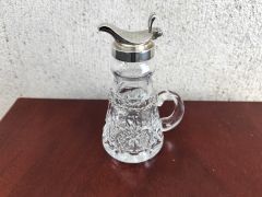 Silver whiskey noggin & label Thumbnail 4