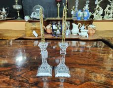 Pair of waterford crystal candlesticks Thumbnail 4