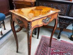 19th century french kingwood work table Thumbnail 3