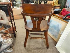 Oak armchair Thumbnail 4