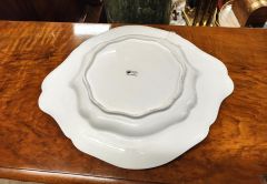 Hand painted dish , signed J.Skerrett, royal worcester artist Thumbnail 4