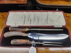 Cased carving set Thumbnail 3
