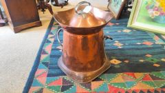 Copper arts & crafts coal bucket Thumbnail 2
