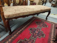 Victorian mahogany stool Thumbnail 4