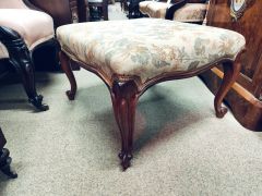 Victorian mahogany stool  Thumbnail 2