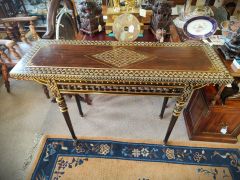 Chinese side table with painted inlay Thumbnail 1