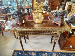 Chinese side table with painted inlay Thumbnail 3