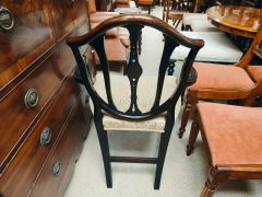 Pair victorian armchairs Thumbnail 4