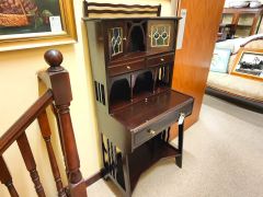 Mahogany arts & crafts desk Thumbnail 3